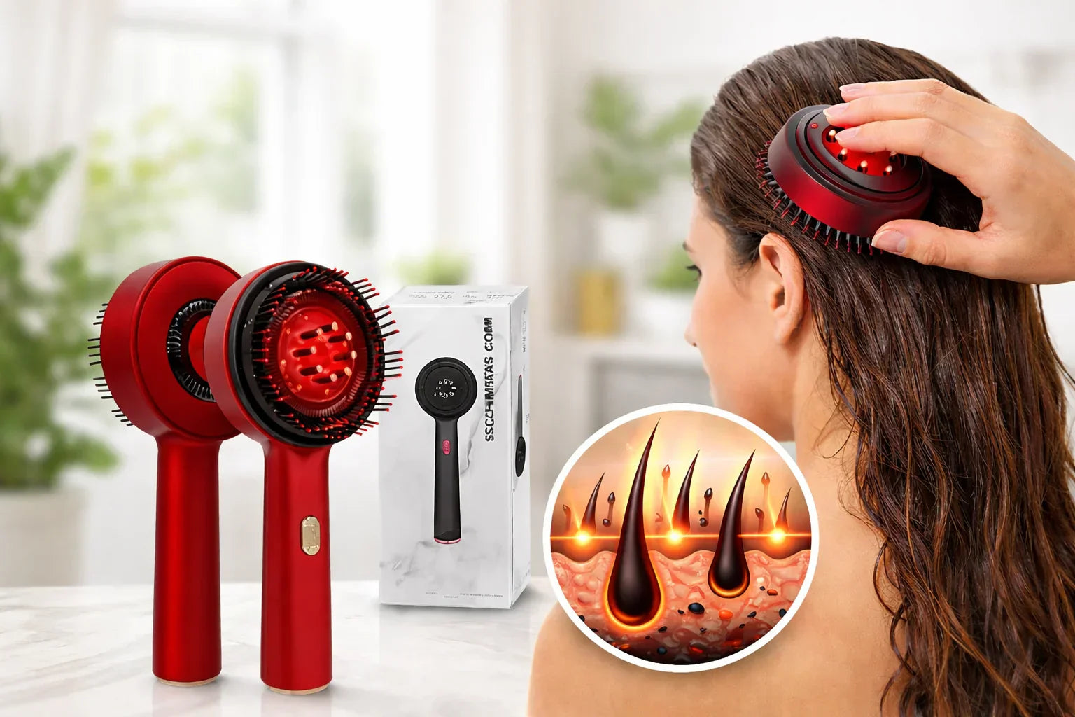 Scalp Massage Brush for Hair Growth