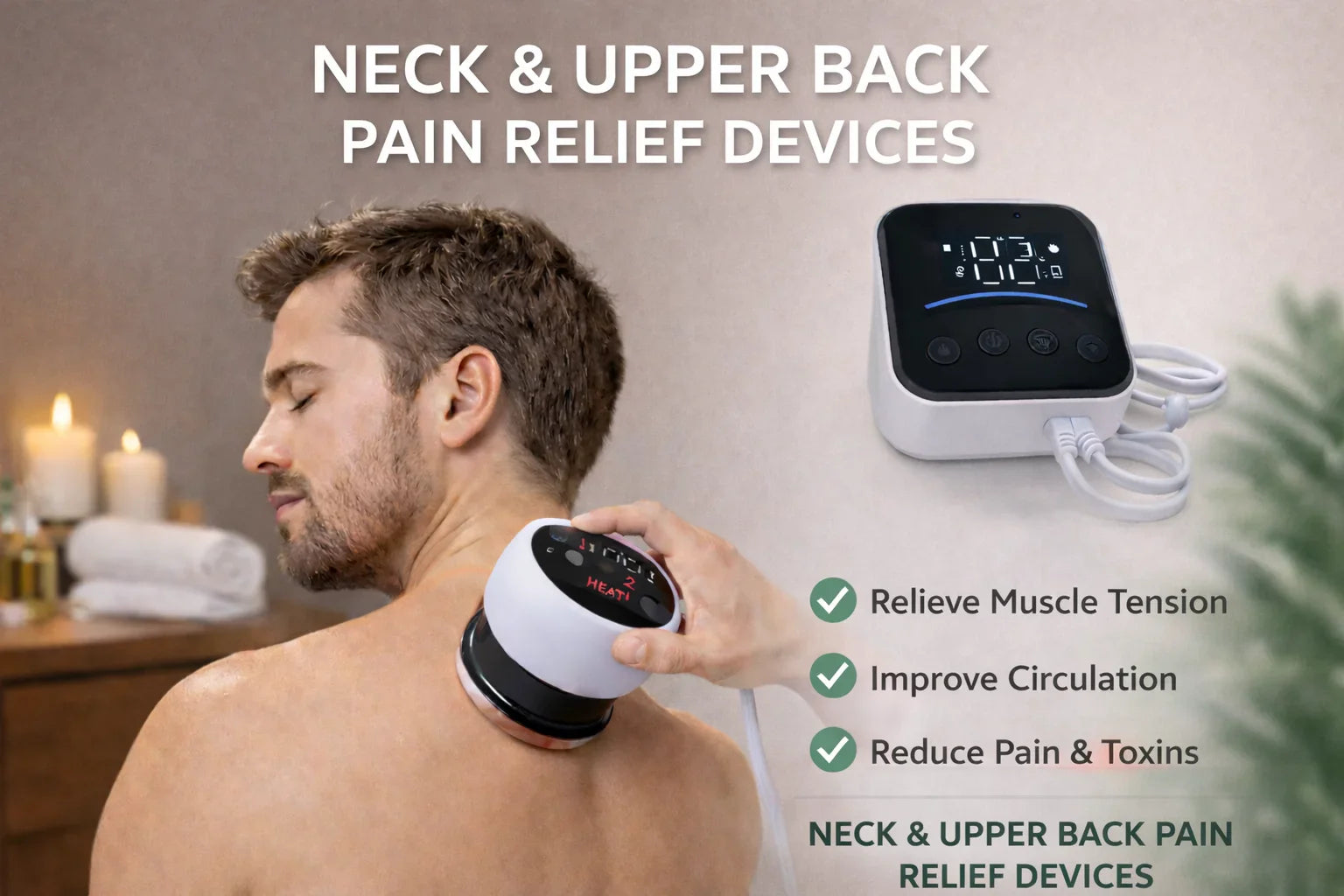 neck and upper back pain relief devices
