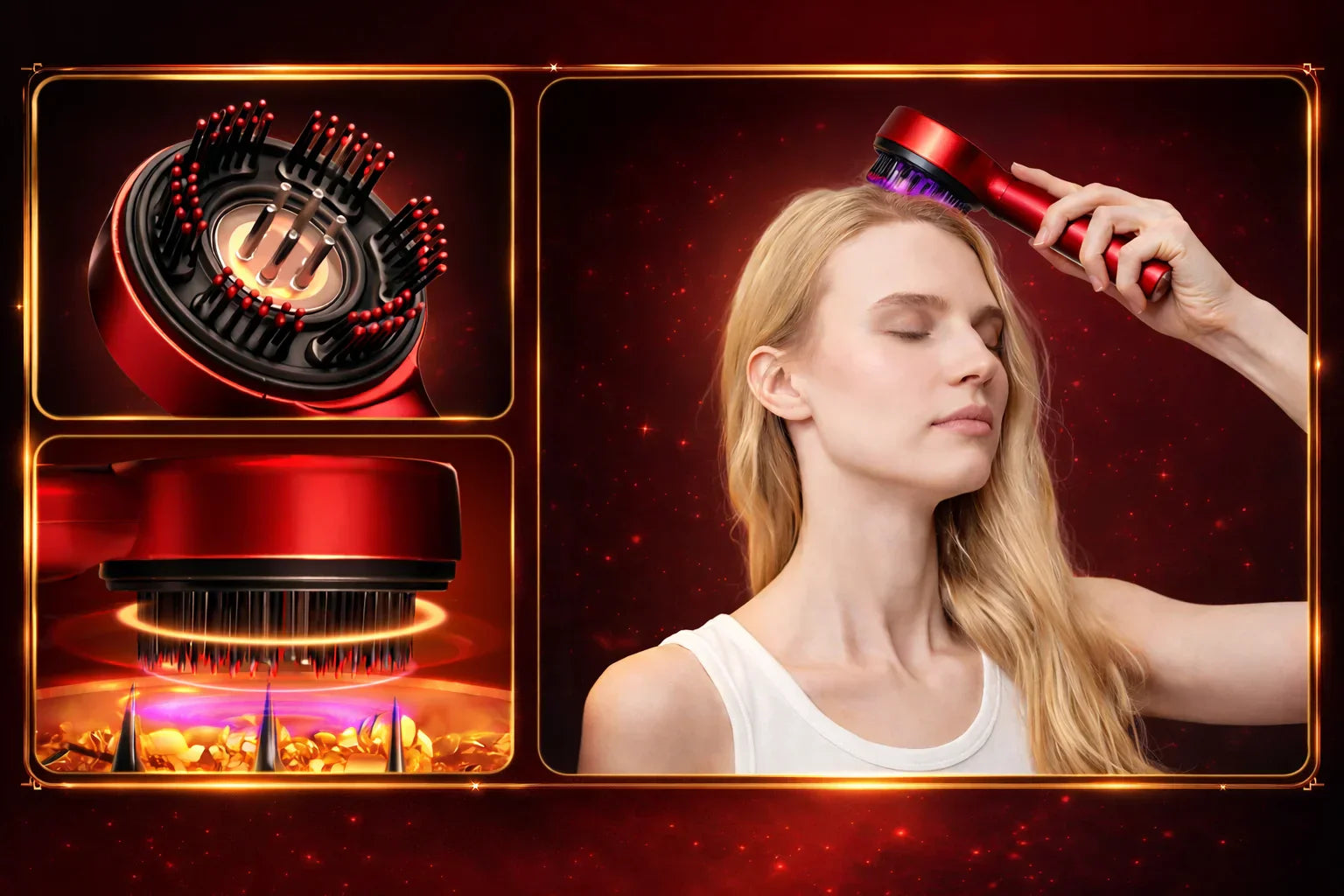 Electric Head Massager for Hair Growth