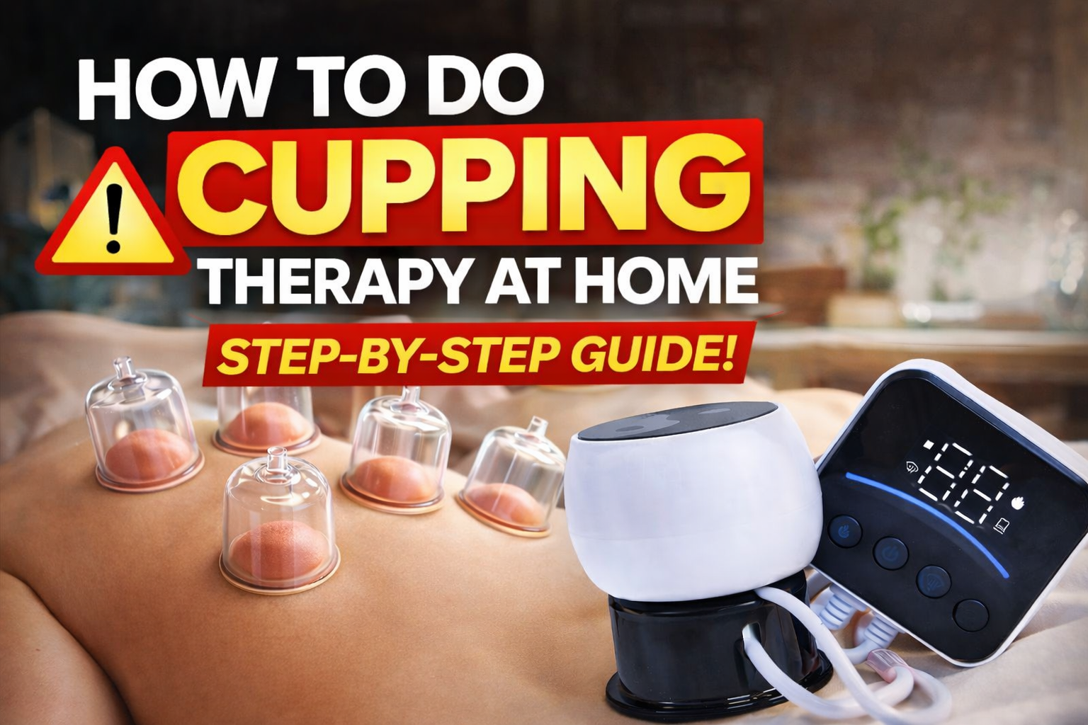 How to Do Cupping Therapy at Home