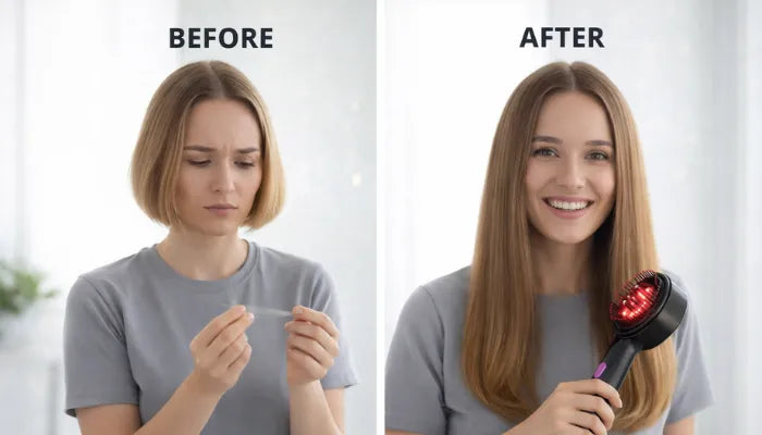 Scalp Massager Hair Growth Before and After: Real Results