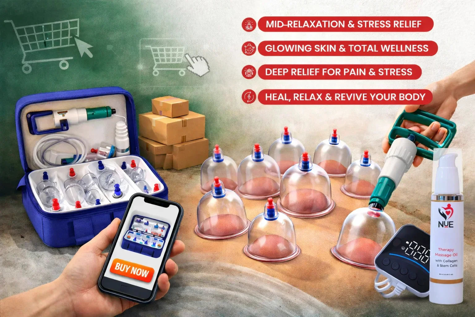 Buy Cupping Therapy Set Online in Pakistan