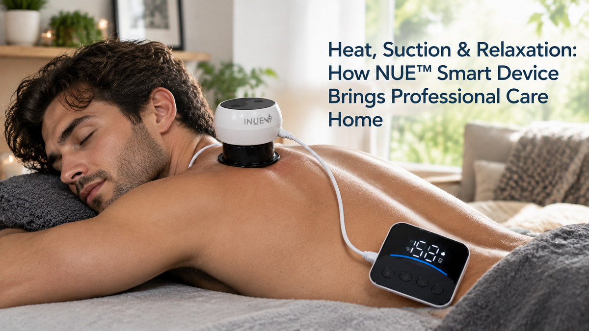 Heat, Suction & Relaxation: How NUE™ Smart Device Brings Professional Care Home