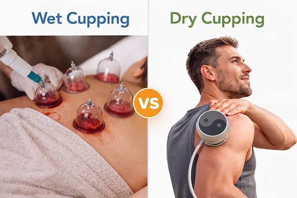 Wet Cupping vs Dry Cupping