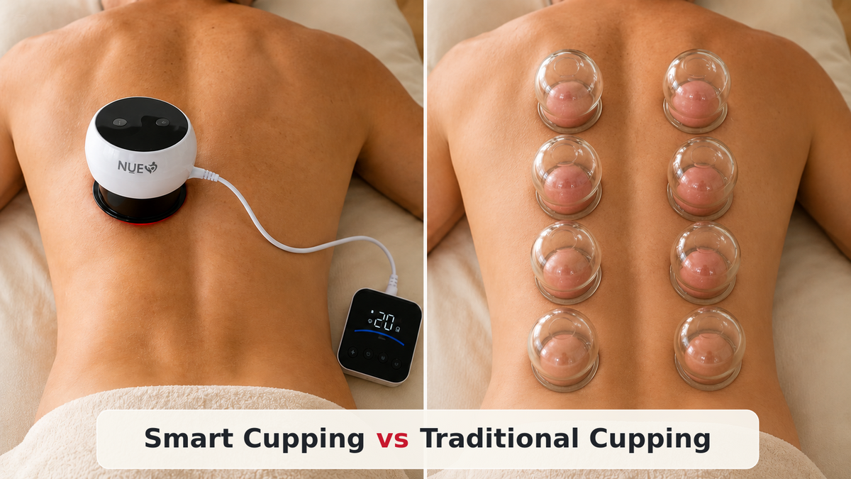 Smart Cupping vs Traditional Cupping: How the NUE™ 3-in-1 Device Modernizes At-Home Recovery