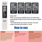 The NUE™ TDS & EC Digital Water Quality Tester Meter