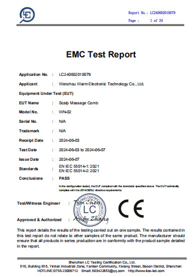 EMC TEST REPORT LC240602010079